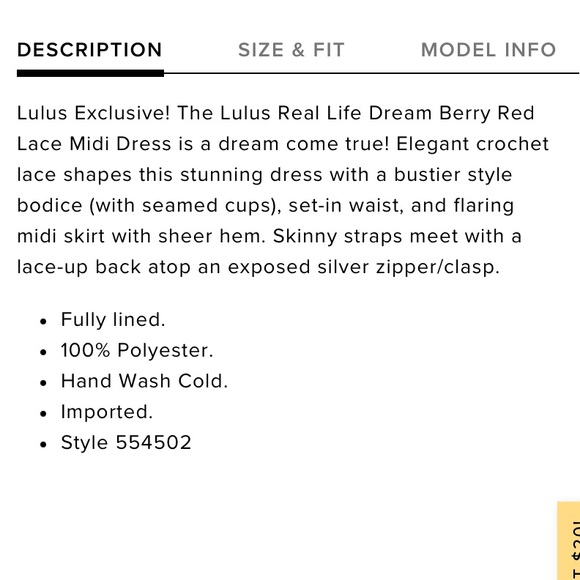 Lulu’s Real Life Dream Berry Red Lace Midi Dress - Picture 5 of 13